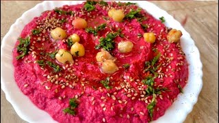 Roasted Beetroot Hummus [upl. by Oznol]