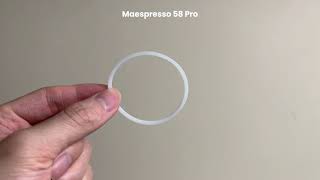 Oring Upgrade Maespresso 58 Pro [upl. by Nnaegroeg569]