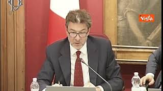 Giorgetti «Le rendite catastali aumenteranno per chi ha usato il Superbonus» [upl. by Pahl]