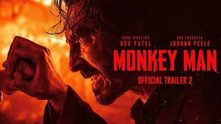 Monkey Man  Official Trailer 2 [upl. by Oiliduab]