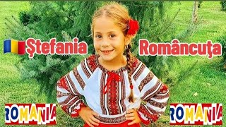 🔴StefaniaRomancuta ✨️🇷🇴👏Sunt o romancuta RomaniaBundita nouaO fata frumusica 1 Decembrie [upl. by Rockefeller704]