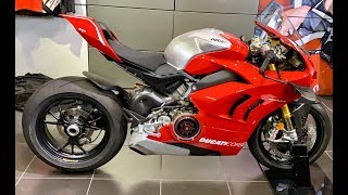 Ducati Panigale V4R walkaround  sound  EXCLUSIVE [upl. by Aaberg]