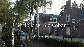 Kerkdienst 6 oktober [upl. by Naneek]