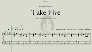 Take Five  Easy Piano [upl. by Siwel16]