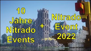 Neues Nitrado Minecraft Event  10 Jahre Nitrado Events  Infovideo [upl. by Annaid]