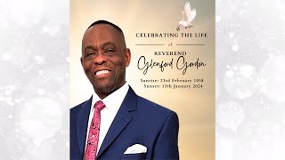 Celebration service for Reverend Glenford Gordon [upl. by Annairam]