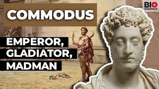 Commodus Emperor Gladiator Madman [upl. by Dloreg]