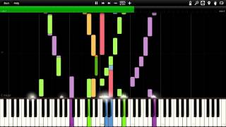 National Anthem  Spain Synthesia Piano MIDI [upl. by Rialcnis331]