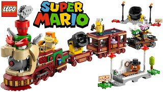 2024 LEGO The Bowser Express Train  71437  LEGO Instructions  Super Mario Collection [upl. by Narra]