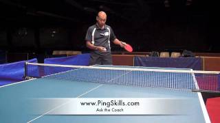 Hiding the Serve  Table Tennis  PingSkills [upl. by Ainod]