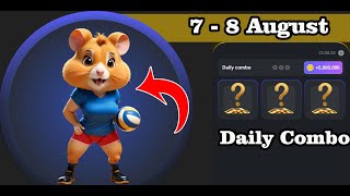 Hamster Kombat Daily Combo For 78 August [upl. by Horvitz]