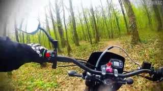 GoPro  Chemins de fôret en Derbi 50cc [upl. by Marlyn]