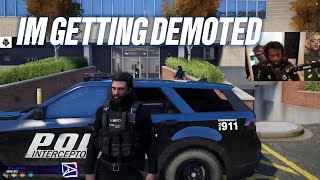 Den Shiesty Scared Getting Demoted Lead Pursuit After Ming Joins The Force  GTA NoPixel 40 [upl. by Ahsuas]