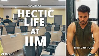 A chill Day at IIM  Mini Gym Tour  Vlog 09 [upl. by Gabrielle22]