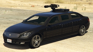 GTA 5  Benefactor Turreted Limo [upl. by Fabiano]