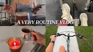 A very routine heavy vlog workouts online fitness coaching protein ice cream activewear haul [upl. by Paget]