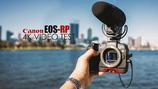 Canon EOSRP EOS RP 4K Video Test [upl. by Teevens]