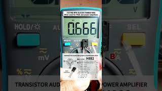 Test transistor h882 diy rangkaianelektronika rangkaianelektronikasederhana automobile [upl. by Ikilisav908]