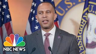 Watch Hakeem Jeffries holds weekly press conference  NBC News [upl. by Hirsch97]