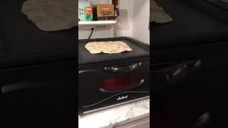 First time using a NaanoO Electric Mini Tandoor Oven to make roti and tandoor chicken [upl. by Ahsienet828]