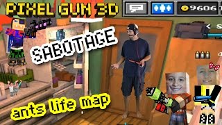 Lets Play Pixel Gun 3D SNEAKY SABOTAGE EPIC Ants Life Map w Dad amp Kids part 12 [upl. by Sevy]