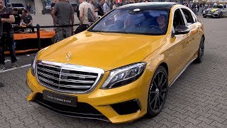 450000 MercedesBenz S65 AMG V12 Biturbo in Solarbeam Yellow [upl. by Shermie259]