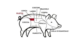 Come riconoscere i tagli della carne Fabrizio Nonis spiega il maiale [upl. by Nidnarb78]