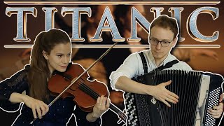 Titanic  A life so changed  2 irish dances Accordion  Viola Cover [upl. by Renckens902]