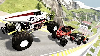 Random Car  Epic Car Jumps and Crashes 107  BeamNG Drive [upl. by Divod43]