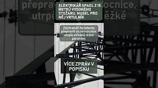 Elektrikář spadl z 15 metrů vysokého stožáru musel pro něj vrtulník [upl. by Seymour]