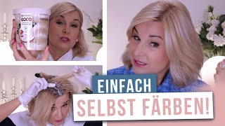 Richtig Haare färben  einfach und schnell  Garnier GOOD Tutorial [upl. by Nylinnej362]