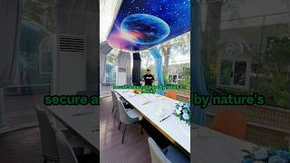 Clear dome house restaurant to catch customers eyes dometent cafeshop restaurant outdoordining [upl. by Ubald]