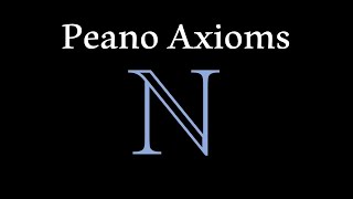 Peano Axioms What are Natural Numbers [upl. by Glyn]