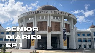 senior diaries ep001  как я готовлюсь к началу четвертого курса в Назарбаев Университете [upl. by Anatole735]