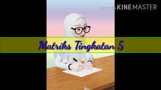 Matematik Tingkatan 5 Matriks Mencari matriks songsang dengan menggunakan kaedah rumus [upl. by Steffin]