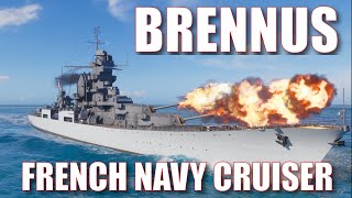 Brennus French Heavy Cruisers World of Warships Wows CA Preview Guide [upl. by Etakyram]