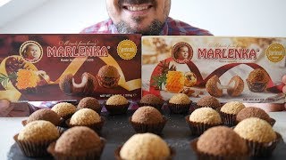 ASMR Dessert – Marlenka Honey Cake Bites [upl. by Aivatco]