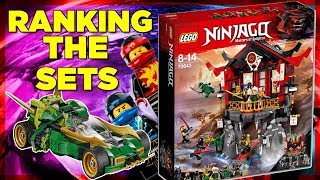 Ranking the LEGO Ninjago 2018 Sets Worst to Best [upl. by Inor854]