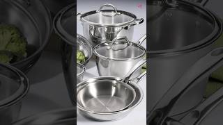 Tramontina 9Piece StainlessSteel Cookware Set [upl. by Jahdai]