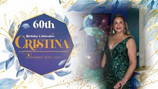 CRISTINA CEPIN 60 BIRTHDAY PARTY [upl. by Barden74]