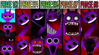 Phase 1 VS Phase 2 VS Phase 3 VS Phase 4 VS Phase 7 VS Phase 8 VS Phase 9 amp 10 🔴 Incredibox Sprunki [upl. by Ainolloppa]