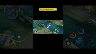 Harley inshine demege ✅ mlbb 5vs5 mlbb shorts viralmobilelegends [upl. by Gradey]