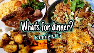 FAMILY DINNER IDEAS  EASY amp AFFORDABLE RECIPES [upl. by Almap543]