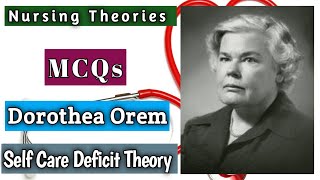 Dorothea Orem SelfCare Deficit Theory  Nursing Theory  QUIZs  KMU INS  Exams point of view [upl. by Aay216]