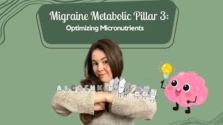 Mastering Migraine Relief Micronutrients and Metabolic Management  Pillar 3 with Dr Elena Gross [upl. by Marci]