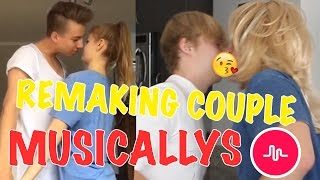 REMAKING THE CRINGIEST COUPLE MUSICALLYS EVER  Sam and Colby [upl. by Ellebyam]