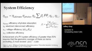 Solar Cells Lecture 3 Modeling and Simulation of Photovoltaic Devices and Systems [upl. by Ominorej]