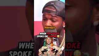 When Pop Smoke Revealed The TRUTH About 6ix9ine😳🐀 popsmoke 6ix9ine [upl. by Nnyledam]