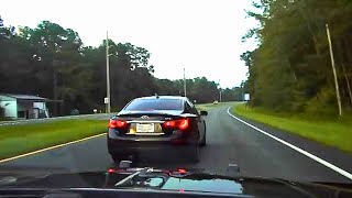 Infiniti Driver Hits 130 MPH Before FHP PIT Maneuver [upl. by Earazed]