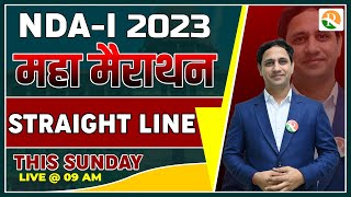 Straight Line for nda 2023  NDA Maths Classes 2023  NDA Maths Preparation 2023  Complete NDA Math [upl. by Concordia]